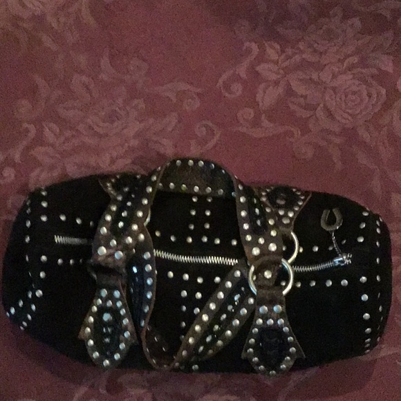 Betsey Johnson suede handbag - Picture 6 of 9